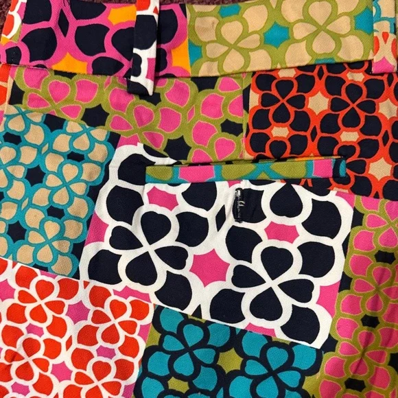 Trina Turk Colorful Geometric Patterned Garment - Picture 5 of 7